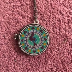 Little Mermaid locket necklace